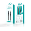 Devia cable audio Ipure EC620 USB-C - jack 3,5 mm 1,0 m juodas