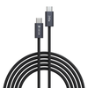 "Devia" kabelis Extreme EC652 PD USB-C - USB-C 2,0 m 240W juodas