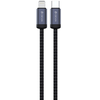 Devia kabelis Gracious EC645 PD USB-C - Lightning 1,0 m 27W 3A juodos spalvos