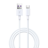 Devia kabelis Shark EC306 USB - USB-C 1,5 m 5A baltos spalvos