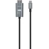 Devia kabelis Storm EC084 USB-C - HDMI 4K 60 Hz 2,0 m juodas