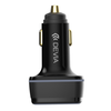 Devia automobilinis įkroviklis Extreme 115W 2x USB-C 1x USB juodos spalvos