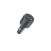 Devia automobilinis įkroviklis Extreme Metal PD QC 116W 1x USB 2x USB-C juodos spalvos