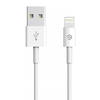 Devia kabelis Smart EC080 USB - Lightning 1,0 m 2,1A baltos spalvos