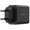 Devia sieninis įkroviklis Rocket PD 45W 1x USB-C baltas + laidas USB-C – USB-C