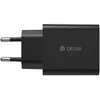 Devia sieninis įkroviklis Rocket PD 45W 1x USB-C baltas + laidas USB-C – USB-C