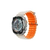 Devia apyrankė Deluxe Sport6 skirta Apple Watch 42mm/ 44mm/ 45mm/ 49mm starlight oranžinės spalvos