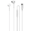 Devia laidinės ausinės Kintone A3 Digital USB-C baltos spalvos