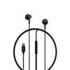 Devia laidinės ausinės Smart M2 Digital Metal USB-C juodos spalvos