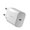 Devia laidinis įkroviklis Smart PD 20W 1x USB-C baltos spalvos + Lightning - USB-C kabelis V2