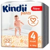 Kindii KINDI Sauskelnės-kelnaitės maxi 4 dydis (9-15 kg) 22 vnt