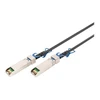 „Digitus DAC“ kabelis SFP28 | DN-81243 | Energijos suvartojimas: 0,5 W; Maitinimas: +3,3 V maitinimo įtampa; Temperatūros diapazonas: nuo 0 iki +70 °C; | 3 m