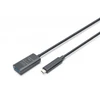 Digitus Skaitmenas | Aktyvus USB 3.2 Gen2 10G ilgintuvas | DA-73113 | USB-C į USB-A