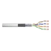 Assmann Electronic DIGITUS CAT 5e SF-UTP patch cable raw ilgis 100m popierinė dėžutė AWG 26/7 PVC simplex spalvotas pilkas