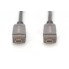Digitus Hibridinis AOC HDMI 2.0 Premium didelės spartos Ethernet 4K60Hz UHD HDMI D/A HDMI D/A M/M kabelis, juodas, 15 m