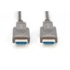 Digitus Hibridinis AOC HDMI 2.0 Premium didelės spartos Ethernet 4K60Hz UHD HDMI D/A HDMI D/A M/M juodas 20m
