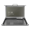 KVM konsolė Digitus KVM DIGITUS 17" HD LCD KVM konsolė, 8 prievadų VGA, vokiškas