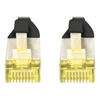 Digitus DIGITUS CAT 6A S / FTP Patchkabel, 10 Stück, 2m, Juodas