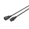 Assmann Electronic ASSMANN maitinimo laido ilgintuvas C14 - C13 M F 1.2m H05VV-F3G 0.75qmm bl