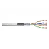 Assmann Electronic DIGITUS CAT 6 SF-UTP patch cable raw ilgis 100 m popierinė dėžutė AWG 26/7 LSZH simplex spalvotas pilkas
