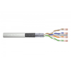 Assmann Electronic DIGITUS CAT 6 SF-UTP patch cable raw ilgis 305 m popierinė dėžutė AWG 26/7 LSZH simplex spalvotas pilkas