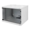 Assmann Electronic Assmann elektroninė DIGITUS sieninė spinta 19 colių 7HE RAL 7035 pilkas nemontuojamas H360mm x B520mm x T400mm be padėklo įsk. 8xsrews