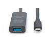 Digitus Skaitmenas | Aktyvus USB 3.2 Gen1 5G ilgintuvas | DA-73110 | USB-C į USB-A