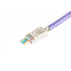Digitus RJ45 kištukas (8p8c) praėjimas, kat.6, ekranuotas, awg 26-24, pakuotėje 100 vnt.