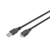 Assmann Electronic ASSMANN USB 3.0 jungties kabelis A/M micro B/M 1m