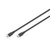 Digitus | Silicone connection cable, 0.5 m | AK-300341-005-S | USB-C to USB-C