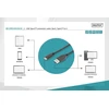 Assmann Electronic ASSMANN USB Type-C jungiamasis kabelis Type C iki AM/M 1,0m visas funkcijas Gen2 3A 10GB 3.1 Version CE bl