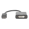 Adapteris AV Digitus Adap Activ DP to DVI juodas