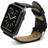 X-Doria Išmaniojo laikrodžio Apple odinis dirželis, Juodos spalvos, 38mm