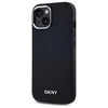 DKNY DKHMP14SPSCMCLK Apple iPhone 14 6.1" dėklas telefonui juodos spalvos Plain Logo MagSafe