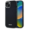 DKNY DKHMP15MPSCMCLK Apple iPhone 15 Plus 6.7" dėklas telefonui juodos spalvos Plain Logo MagSafe