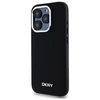 DKNY Plain Logo MagSafe Apple iPhone 15 Pro Max - dėklas telefonui juodos spalvos