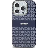 DKNY PC/TPU Repeat Pattern Tonal Stripe Magsafe dėklas telefonui Apple iPhone 13 Pro mėlynos spalvos