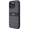 Apple iPhone 14 Pro DKNY odinis dėklas Mono Stripe & Metal Logo (DKHCP14LPRTHSLK) juodos spalvos