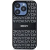 Apple iPhone 14 Pro Max DKNY odinis dėklas Mono Stripe & Metal Logo (DKHCP14XPRTHSLK) juodos spalvos