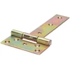 DMX Gate hinge ZB 150x45x90x3.0 mm steel, brass-plated