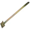 DMX Vyris vartams ZB Plieninė, žalvario spalvos 500x110x4 mm