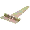 DMX Gate hinge ZT 200x50x110x2.5 mm steel, brass-plated