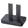 „Gembird DD2-U3M2“ darbalaukio dviejų diskų USB Type-C M.2 NVME (ir SATA) SSD prijungimo stotelė, juoda