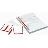 Dokumentu saspiedējs F-Binder BANTEX, (7*11cm), 100 gab./iepak.., sarkana