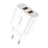 Greitas įkroviklis Foneng 2x USB EU45 + USB Micro kabelis