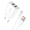 Greitas įkroviklis Foneng 2x USB EU45 + USB Micro kabelis