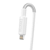 Sieninis įkroviklis Dudao A2EUL 2x USB su Lightning kabeliu (baltas)