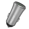 Įkroviklis automobilinis Dudao (2xUSB; 3.4A) sidabrinis