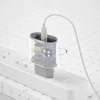 Dudao A14EUC PD 20W USB-C laidinis įkroviklis su kabelis – baltos spalvos