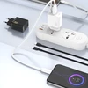 Dudao A27 25W GaN USB-C laidinis įkroviklis – baltos spalvos